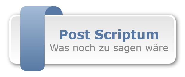 Post Scriptum
